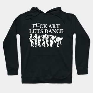 Madness - Lets Dance 80s Vintage Retro Collector White Hoodie